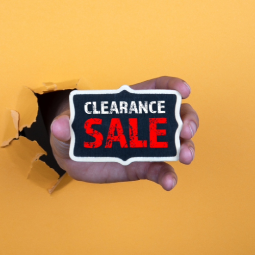 🏷️ Clearance Sale