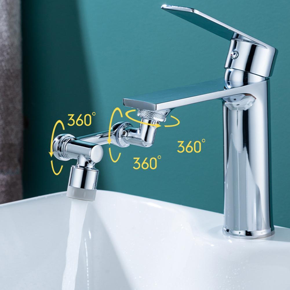 Splash-Resistant & Multifunctional Swivel Faucet Aerator