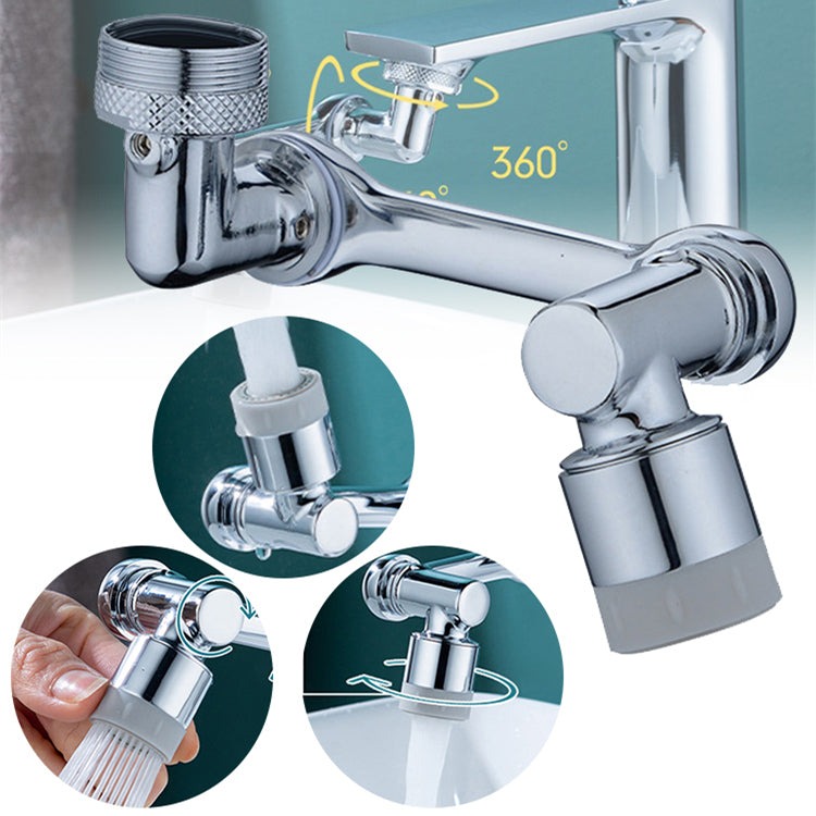 Splash-Resistant & Multifunctional Swivel Faucet Aerator