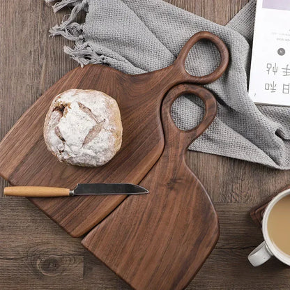 Versatile Black Walnut Solid Chopping Board Set for Stylish Kitchen Mastery