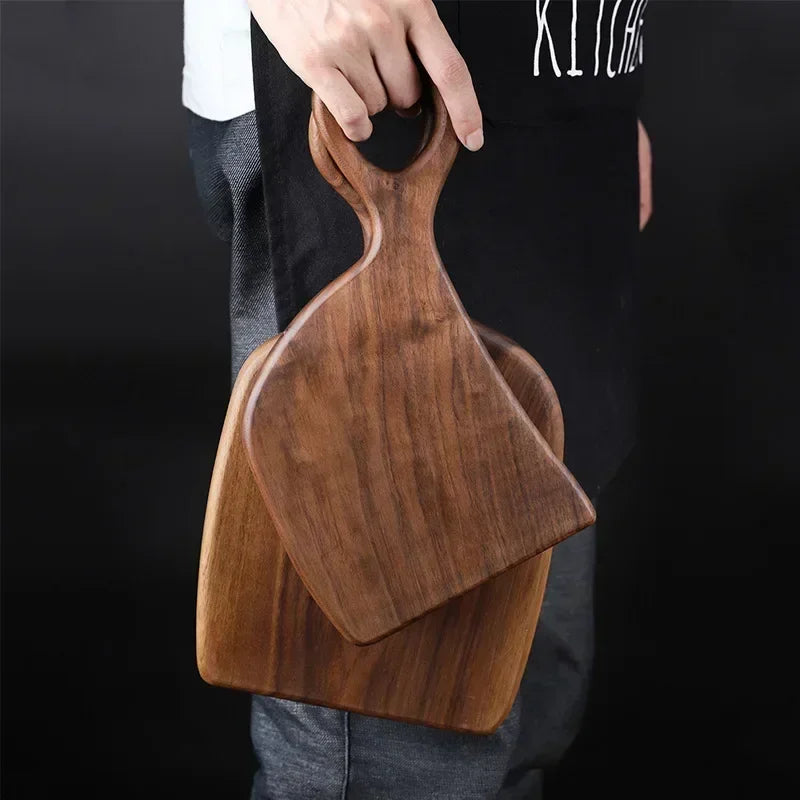 Versatile Black Walnut Solid Chopping Board Set for Stylish Kitchen Mastery