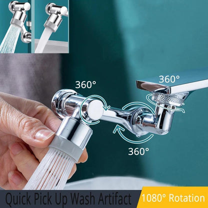 Splash-Resistant & Multifunctional Swivel Faucet Aerator