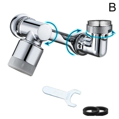 Splash-Resistant & Multifunctional Swivel Faucet Aerator