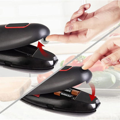 Hand-Free Kitchen Gadget Portable Electric One-Touch Can Opener