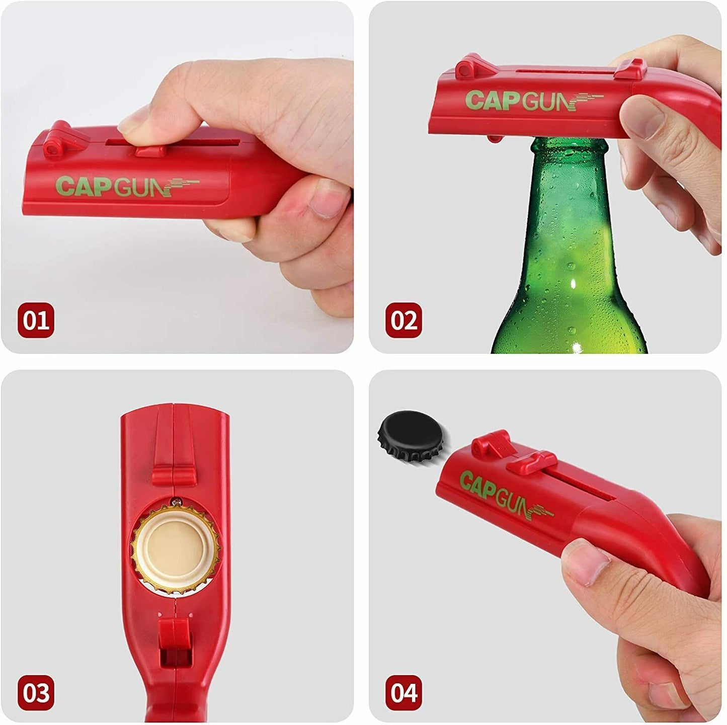 Cap Gun Beer Bottle Opener