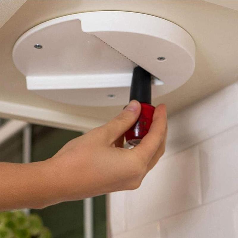 Under-Cabinet Self-Adhesive Jar Opener: Easy Lid Remover for Single-Handed Use