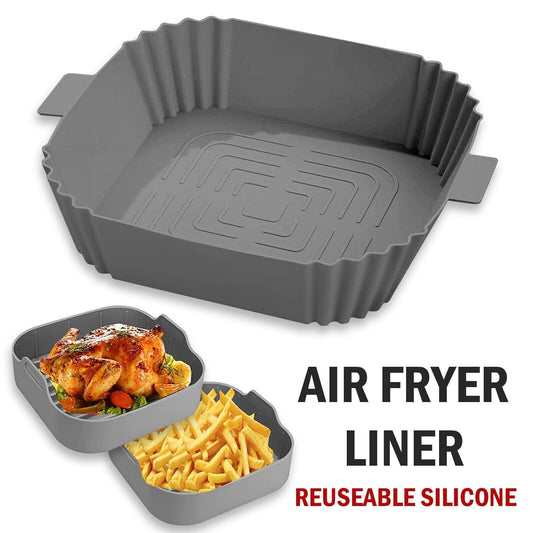 Non-Stick Air Fryer Silicone Pot Basket Liners